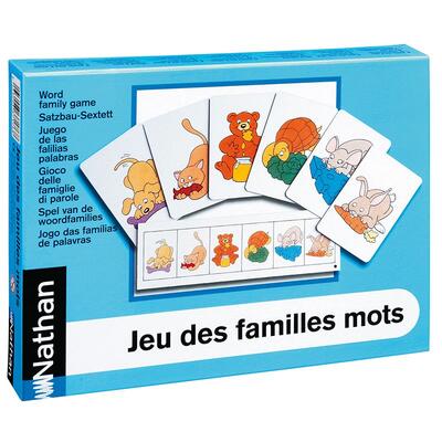 Jogo De Famílias De Palavras