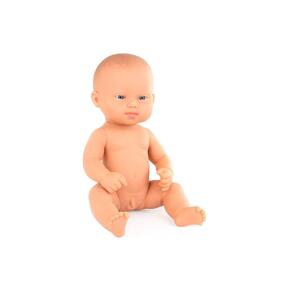 Boneco Caucasiano com Síndrome de Down - 32 cm