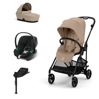 Pack Melio Carbon + Aton B2 i-Size + Base One + Alcofa Melio