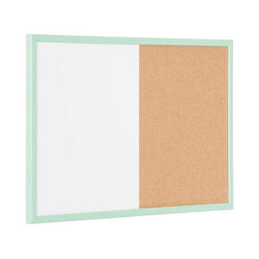 Placa de combinação com moldura pastel - Verde