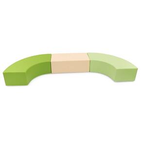 Banco Curvo 70 x 35 x 25 cm