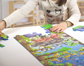 Maxi Puzzle Animais e Números