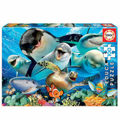 Puzzle subaquático – 100 peças