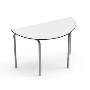 Mesa DESK21 U Semicircular em Onda Fixa