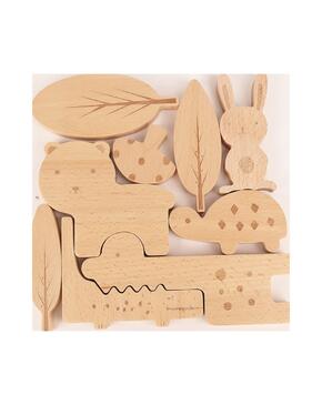 Puzzle de Design De Madeira