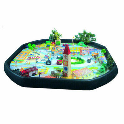 Tapeçaria para Bandeja de Atividades e Jogos: Cidade