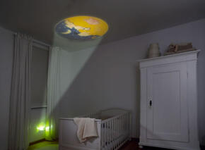 Luz de presença com projeção