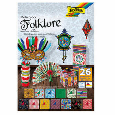 Bloco com Estampas: Folclore