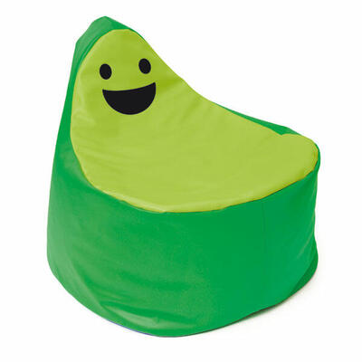 Puff Smiley BanBag Verde e Verde Escuro