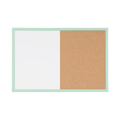 Placa de combinação com moldura pastel - Verde