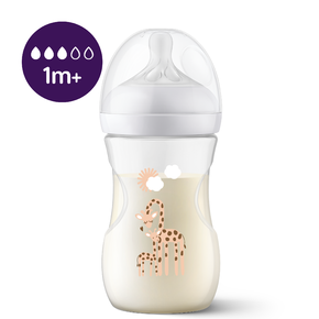 Biberão Natural Response 260ml c/ Padrão - Philips Avent 