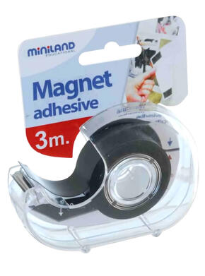 Fita adesiva magnética