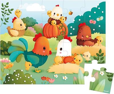 Puzzle Bem-vindo ao Pátio da Quinta 20 peças