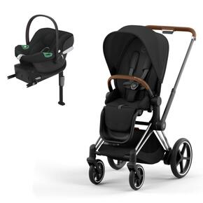 Pack e-Priam + Aton B2 i-Size com base one black