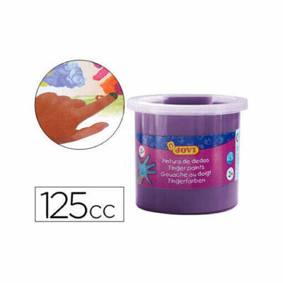 Tinta a dedo 5 unidades 125 ml Violeta