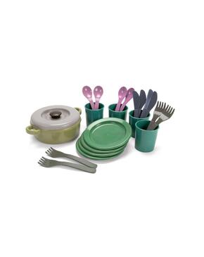 Conjunto de Jantar em Rede - 4 Pessoas - Reciclagem