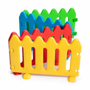 Cerca infantil de plástico multicolorida