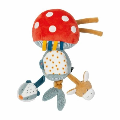 Nattou Peluche de Atividades Cogumelo Felix & Leo