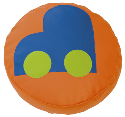 Almofada Circular Carrinho