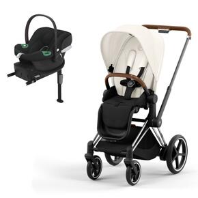 Pack e-Priam + Aton B2 i-Size com base one black