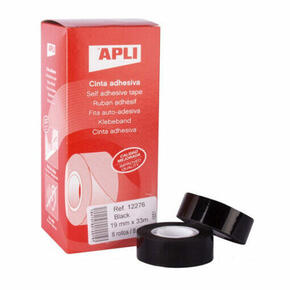 Fita adesiva aplicável 33 mx 19 mm vermelha
