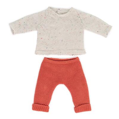 Conjunto Malha Calça Coral e Camisola - 38cm
