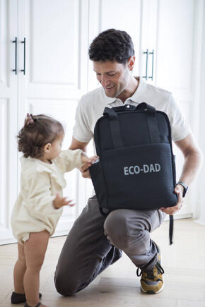 Mochila XL Eco Dad Black 