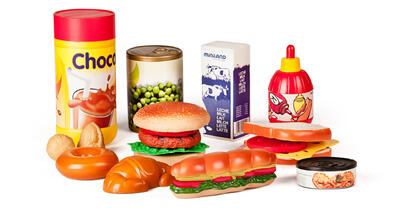 Alimentos em Conserva - 12 peças