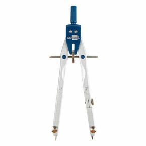 Bússola micrométrica de papel com adaptador.