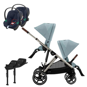 Pack Gazelle S + Assento Extra Gazelle S + Aton B2 i-size(x2) + Base One(x2)