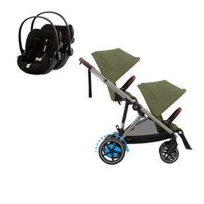 Pack e-Gazelle S + Segundo Assento Gazelle S + Cloud G i-Size (x2)