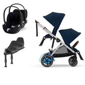 Pack e-Gazelle S + Segundo Assento Gazelle S + Cloud T i-Size(x2) + Base T(x2)
