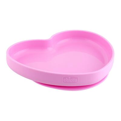 Prato silicone coração - Chicco