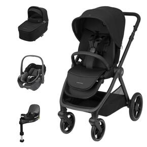 Pack Oxford+ (carrinho+alcofa) + Pebble 360º + FamilyFix 360º Pro