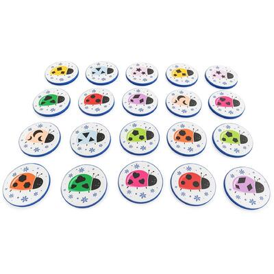 Jogo Joaninhas Coloridas – 20 peças