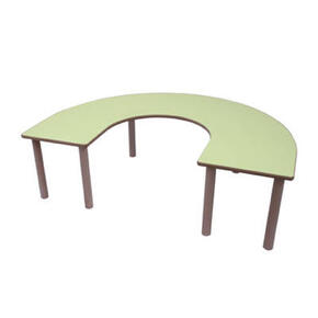 Mesa de Madeira em U 