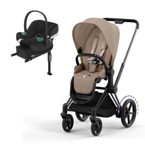 Pack e-Priam + Aton B2 i-Size com base one black