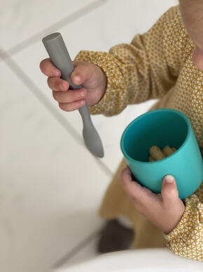 Colher Silicone Scooper - Minikoioi