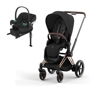 Pack e-Priam + Aton B2 i-Size com base one black