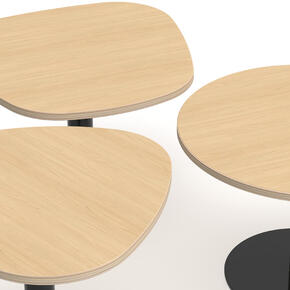 Mesa de Reunião BLOOM Triangular Bétula