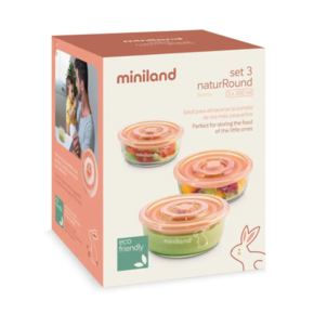Set de 3 NaturRound Bunny
