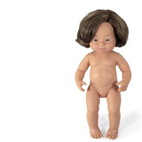 Bebé Caucasiana Com Síndrome de Down 38cm