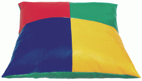 Almofadão Quadrado Quatro Cores