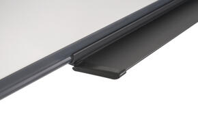 Quadro branco magnético moldura de plástico Maya-Preto