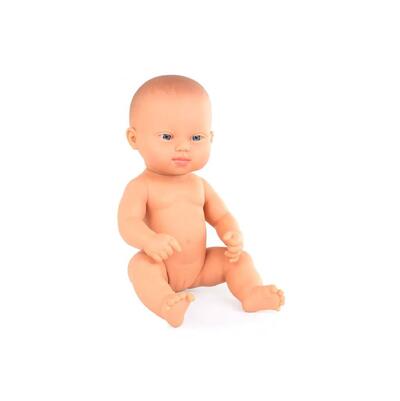 Boneca Caucasiana com Síndrome de Down - 32 cm 