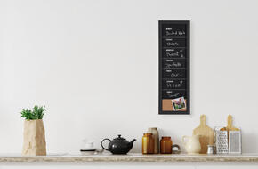Quadro planeador semanal combo essencial - Preto