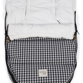 Saco térmico 2 em 1 - inverno - I Love Vichy Preto 