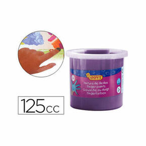 Tinta a dedo 5 unidades 125 ml Violeta