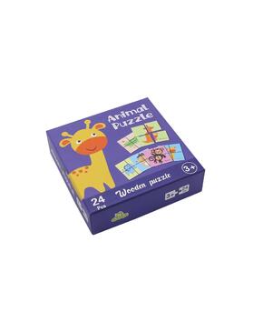 Puzzle de animais de Madeira 
