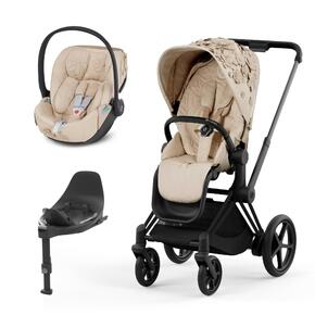 Pack e-Priam + Cloud T i-Size + Base T  - Simply Flowers